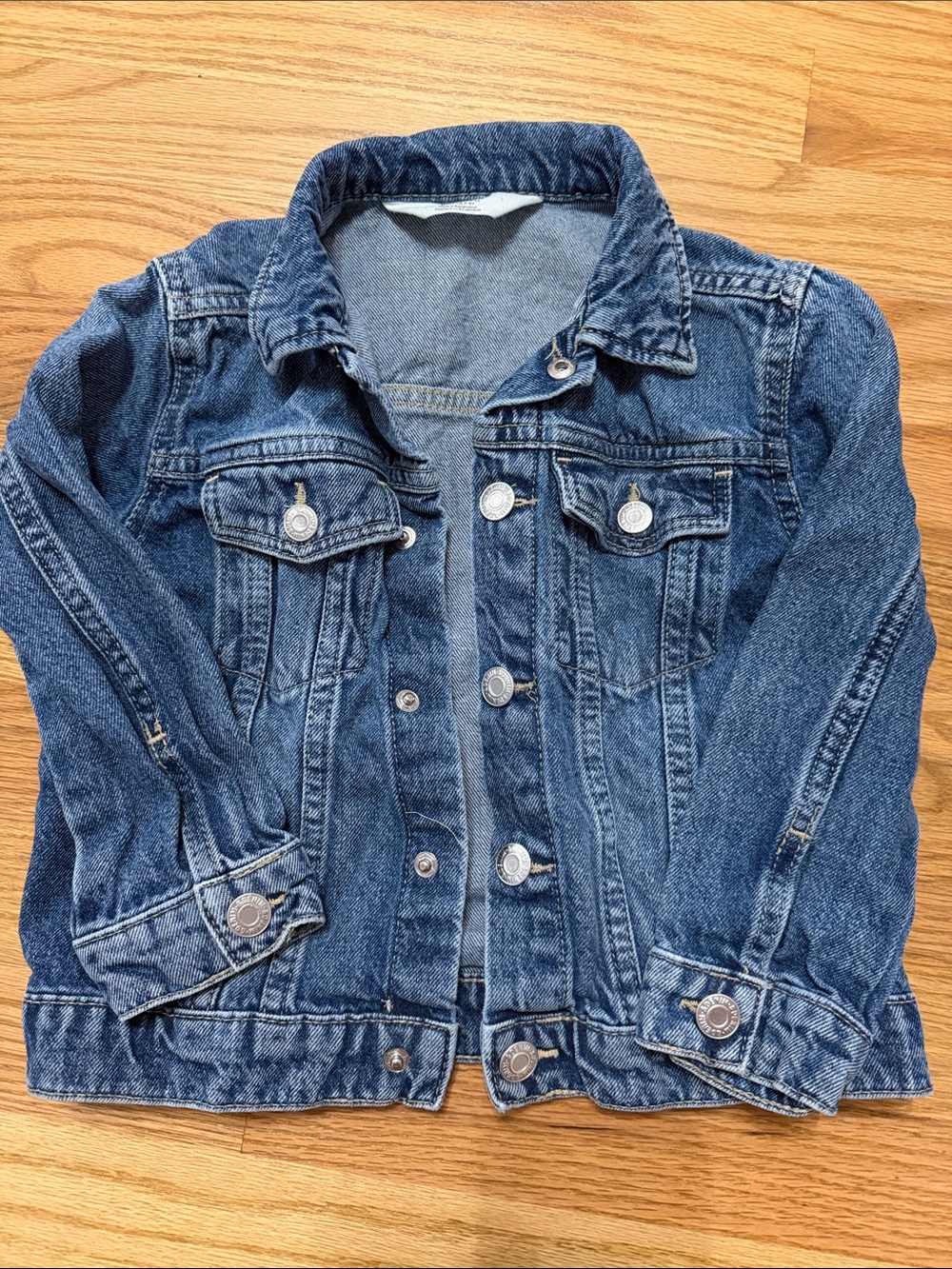 H&M Kids Denim Jacket in Dark Blue